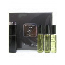 Franck Boclet Cedre edp travel set (EDP 20 ml mini-spray + 3 refill bottles) Franck Boclet Cedre edp travel set (EDP 20 ml mini-spray + 3 refill bottles)