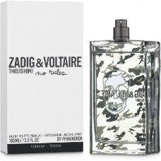 Zadig & Voltaire This Is Him No Rules edt tester 100 ml Zadig & Voltaire This Is Him No Rules edt tester 100 ml